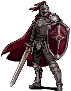 Knight Task Bar Hero class artwork